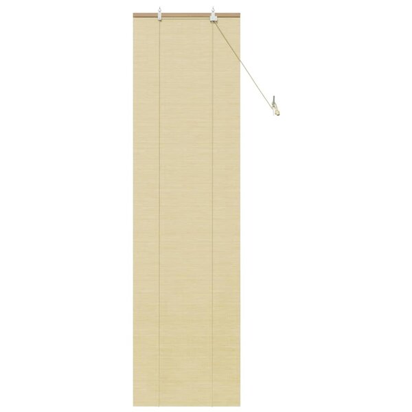 vidaXL Stores et Occultants avec des rideaux Naturel Bambou