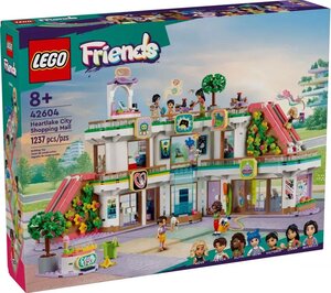 LEGO Friends - Centre Commercial de Heartlake City - 42604 : Aventure de Shopping et de Jeu de Rôle