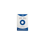 Paquet de 100 Fiches BRISTOLS BLANC 100/150 S/FILM EXACOMPTA