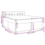 vidaXL Sommier à lattes de lit avec matelas Rose 180x200 cm Velours