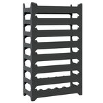 vidaXL Casier à vin pour 48 bouteilles PP empilable