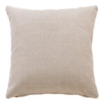 Coussin carré beige 40 x 40 cm