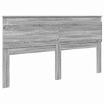vidaXL Tête de lit Gris Sonoma 180 cm Bois d'ingénierie