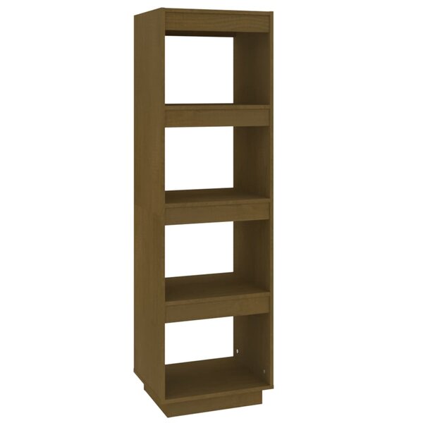 vidaXL Bibliothèque/Séparateur de pièce Marron miel 40x35x135 cm Pin