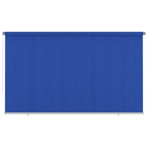 vidaXL Store roulant d'extérieur 400x230 cm Bleu PEHD