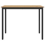 vidaXL table Chêne artisanal 100 x 50 x 76 5 cm