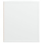 vidaXL Meuble TV Blanc 100x35x40 cm Bois d'ingénierie