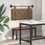 vidaXL Tête de lit suspendue Cappuccino Simili cuir