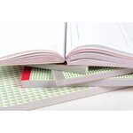 Orderbook Ligné 21x13 5cm 50 Feuillets Triple Autocopiant - Blanc - X 10 - Exacompta