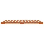 vidaXL Lit de palette sans matelas cire marron 140x200 cm pin massif