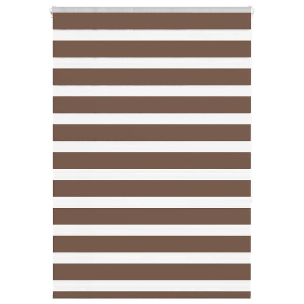 vidaXL Store zèbre marron 105x150cm largeur du tissu 100 9cm polyester