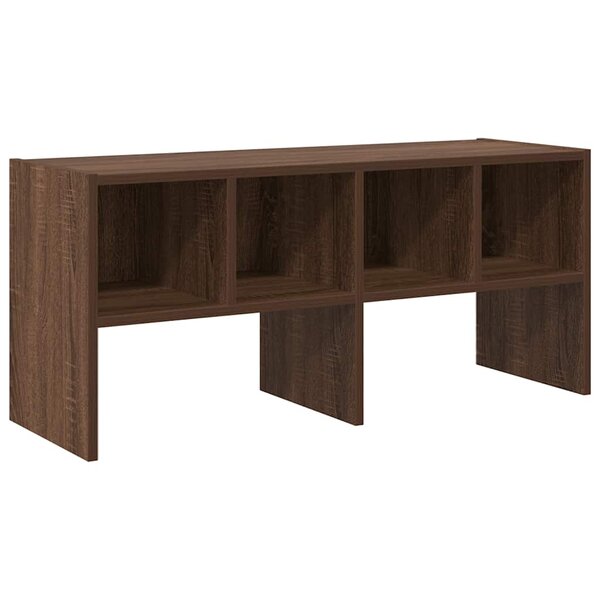 vidaXL Étagère à chaussures empilable chêne marron 89 5x30x40 cm