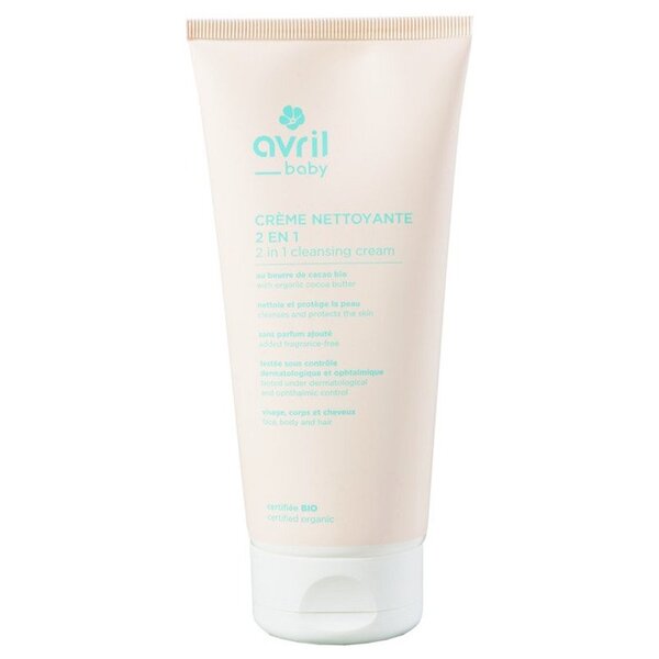 Avril - crème nettoyante 2en1 bébé certifié bio 100ml -