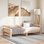 vidaXL Lit coulissant sans matelas 90x190 cm