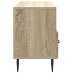 vidaXL Meuble TV Chêne Sonoma 102 x 34 5 x 50 cm Bois d'ingénierie