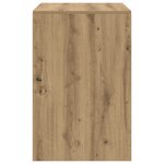 vidaXL Bureau Chêne Artisanal 80x50x76 cm Bois composite