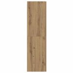 vidaXL Meuble TV chêne artisanal 30 5x30x110 cm bois d'ingénierie