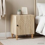 vidaXL Cabinet de chevet 2 Pièces Chêne Sonoma 43 x 34 5 x 50 cm