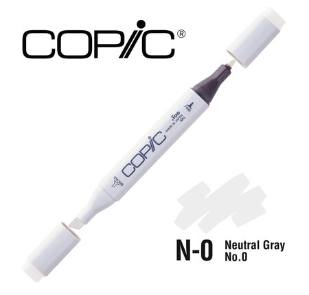 Marqueur à l'alcool Copic Marker N0 Neutral Gray No.0