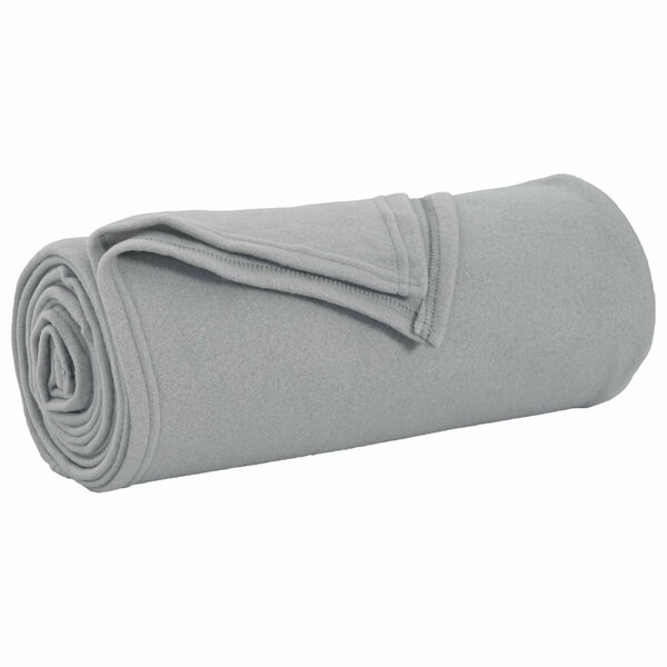 vidaXL Couvertures à jeter 24 Pièces Gris 170 x 130 cm Toison