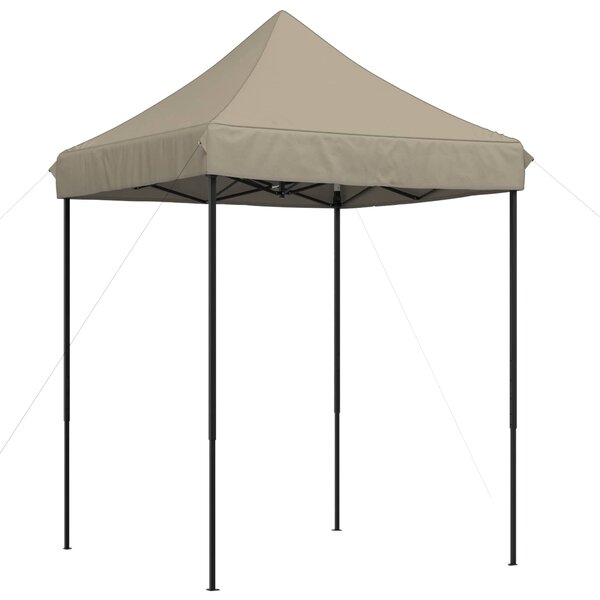 vidaXL Tente de fête Taupe 200 x 200 x 306 cm Tissu Oxford