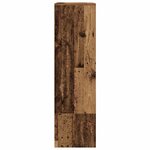 vidaXL Armoire avec tiroir vieux bois 55 5x34x119 5 cm bois ingénierie