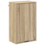 vidaXL Cabinet de salle de bain Chêne sonoma 39 x 23.5 x 65 cm