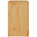 Table de chevet "DRAMMEN" 45x35x56 cm en bois de pin massif