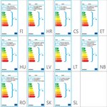 Eglo lampe suspendue tarbes 79 cm couleur cuivré 94195