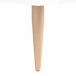 vidaXL Meuble TV blanc brillant 150x30x44 5 cm bois d'ingénierie