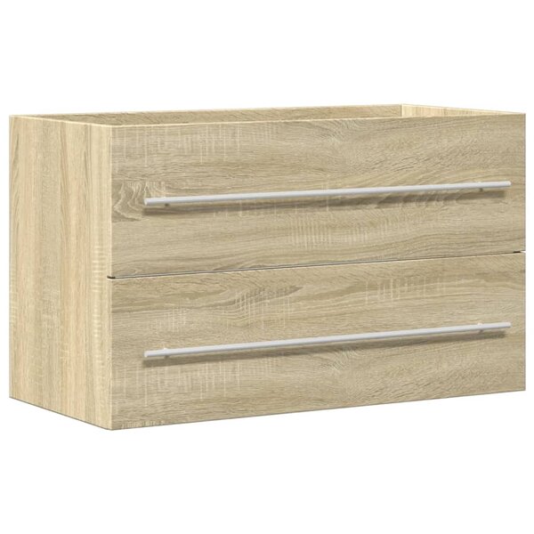 vidaXL Armoire de lavabo vieux bois 80x38 5x48 cm bois d'ingénierie
