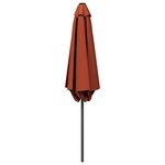 vidaXL Parasol de jardin 300 x 300 cm Polyester Rectangulaire