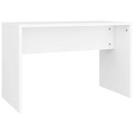 vidaXL Ensemble de coiffeuse Blanc 74 5x40x141 cm