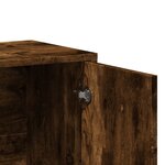 vidaXL Buffet chêne fumé 60x31x70 cm bois d'ingénierie