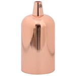 vidaXL Douilles de lampe 2 Pièces bronze or rose E27