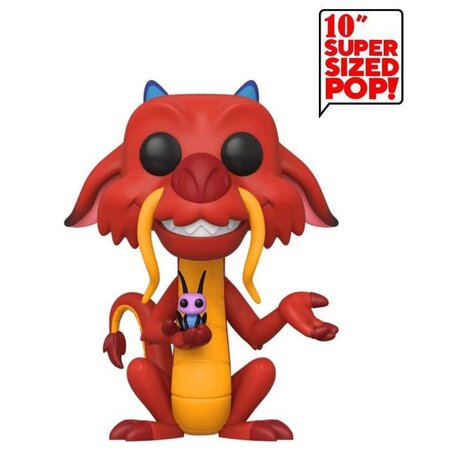Figurine Funko Pop! Disney: Mulan - 10 Mushu