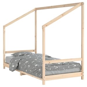 vidaXL Cadre de lit pour enfants 90x200 cm bois de pin massif