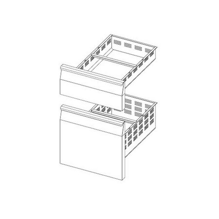 Kit tiroir pour table réfrigérée 1/2 - 2/3 série 700 - afi collin lucy -  -