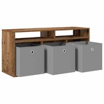 vidaXL Basboard avec tiroir Bois ancien 102 x 32 x 48 5 cm