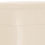 vidaXL Ensemble de canapés 3 Pièces avec coussins beige tissu microfibre
