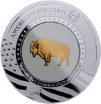 Monnaie AMERICAN BUFFALO 20 Anniversaire 2 Oz Argent 5$ Solomon Islands 2026 (PRÉCOMMANDE)