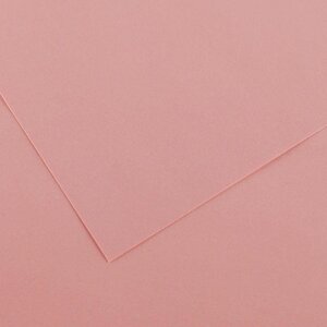Paquet de 10 feuilles de papier Colorline CANSON 50 x 65 cm 150 g rose pétale