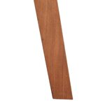 vidaXL Tabourets de bar 2 Pièces Cuir véritable et bois d'acacia solide