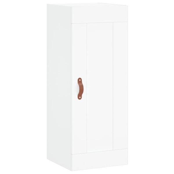 vidaXL Armoire murale blanc 34 5x34x90 cm bois d'ingénierie