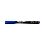 Marqueur permanent 'Lumocolor 318F' Pointe Fine Bleu x 10 STAEDTLER