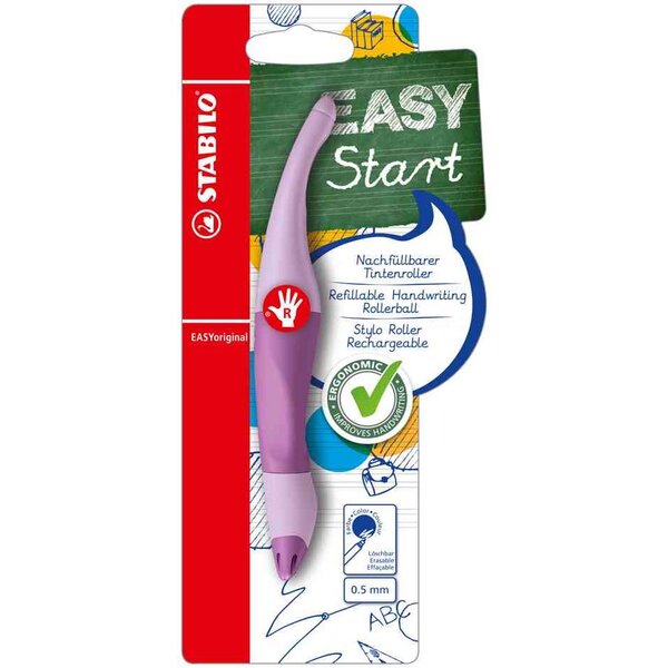 Stylo roller easyoriginal  droitiers  mauve stabilo