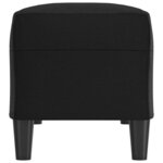 Banc banquette 100 x 35 x 41 cm synthétique noir 02_0010475
