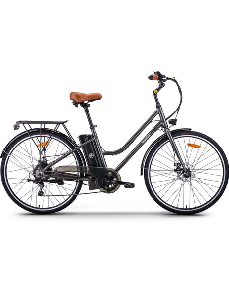 Wegoboard - vélo cityzen (jusqu'à 60 km d'autonomie) - gris