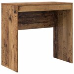 vidaXL Bureau Bois ancien 80 x 40 x 76 cm Bois d'ingénierie
