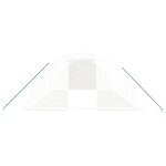 vidaXL Serre avec cadre en acier blanc 24 m² 6x4x2 m